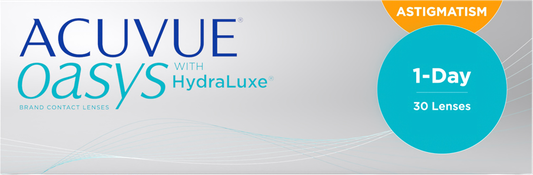 Acuvue Oasys 1 Day with HydraLuxe for Astigmatism